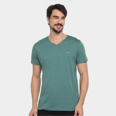 Imagem de Camiseta Colcci Casual Masculina, Verde, P