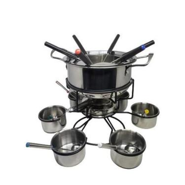 Imagem de Conjunto Panela Para Foundue Inox 21 Peças - Mimo Style
