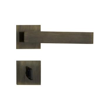 Imagem de Fechadura Retro Bronze Oxidado Banheiro - Pado