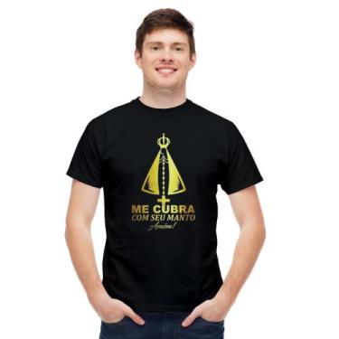 Imagem de Camisa Camiseta 5283 - Nossa Senhora Aparecida 100% Algodão Premium - 
