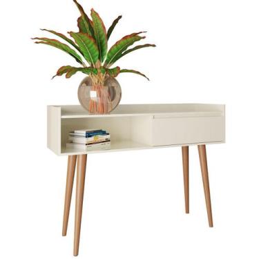 Imagem de Aparador Retrô Delta Off White - MoveisAqui