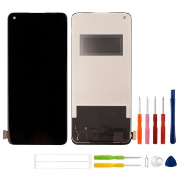Imagem de SWARK Novo monitor LCD TFT para Oneplus Nord CE 2 5G 1+ Nord CE 2 5G [6,4 polegadas] Substituição de montagem digitalizador de tela sensível ao toque com kit de ferramentas de reparo atualizado