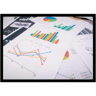 Imagem de Quadro Decorativo Contabilidade Administração Marketing Economia Diret