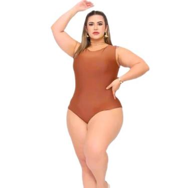 Imagem de Body Kiara Plus Size Especial Moda Fashion Clássico Elegante Modela Ba
