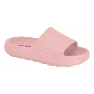 Imagem de Chinelo Molekinha Slide Nuvem Conforto Rosa Claro, Rosa, 27