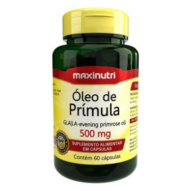 Imagem de Óleo de Prímula 60 Capsulas 500mg Maxinutri