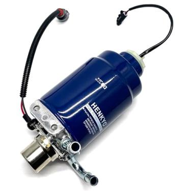 Imagem de HENKYO Carcaça de Filtro de Combustível Diesel Duramax 6.6L 2001-2004 Chevy Silverado/Gmc Sierra Modelos para 6.6L 6599Cc 403Cu. Em. V8 Diesel Ohv Turboalimentado 97780061