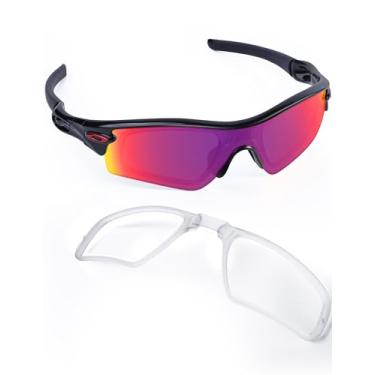 Imagem de SAUCER Adaptador óptico de inserção Rx para óculos de sol Oakley Radar Series - Transparente