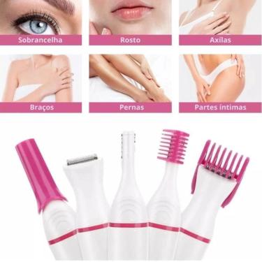 Imagem de Aparador Sensitive Sweete Depilador De Pelos Elétrico A22