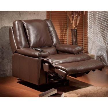 Imagem de Poltrona Reclinável Motorizada P- Sala Mh 3678 C- Lift Courano Marrom - Herval