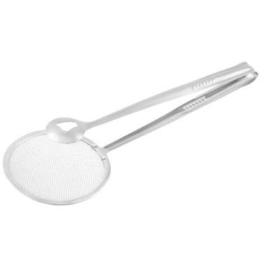 Imagem de Pegador de Fritura em Aço Inox - Retira e Espreme