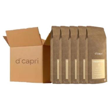 Imagem de Kit 5 Cappuccinos Tradicional 1 Kg Maquina Vending Di Capri