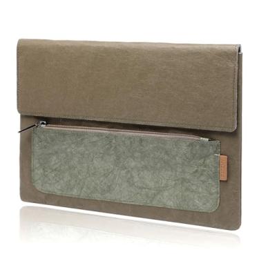 Imagem de GAOCHY Capa para Laptop de 15 Polegadas para MacBook Air 15 M3, MacBook Pro 15 2019-2016, Microsoft Surface Laptop de 15 polegadas 7/6/5/4/3, ASUS/HP Chromebook de 14 polegadas, Kraft Lavável