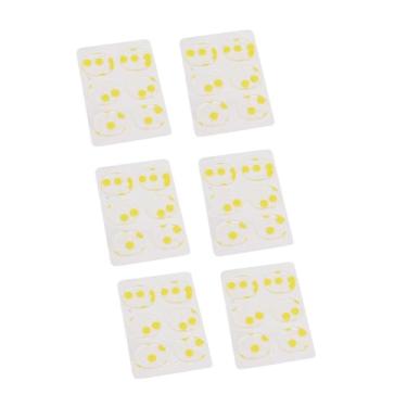 Imagem de Drum Dampeners Gel Pads Controle Macio para Bateria Cymbals 36pcs Drum Dampeners Gels Silicone (Pontos brancos amarelos)