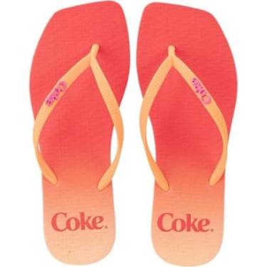Imagem de Chinelo Coca Cola Square Super Color Feminino-Feminino