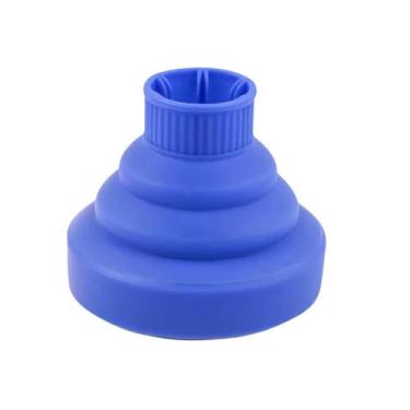 Imagem de Difusor de Ar Definidor de Cachos Universal Silicone Retrátil Profissi