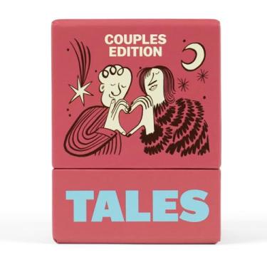 Imagem de Tales Conversation Starter Cards, Couples Edition, Perfect for Couples Games for Adults, Date Night Ideas, Gifts, Anniversaries, and Quality Time Together, Prompts for Deeper Connection, 150 Cards