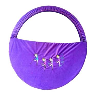 Imagem de Colaxi Equipamento de ginástica Organizador de ginástica Totão de argola de ginástica, ginástica Bolsa de equipamentos de ginástica de ginástica de ginástica, Violet S