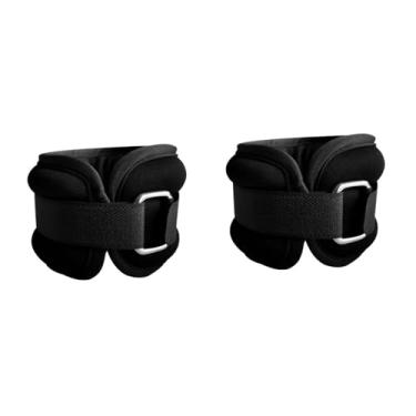 Imagem de rockible Pesos do tornozelo de alças da perna Treinamento Equipamento Pesos do pulso para caminhada de fitness, 2kg
