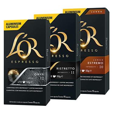 Imagem de Kit Café Cápsula Onyx + Ristretto + Lungo LOR 30cap