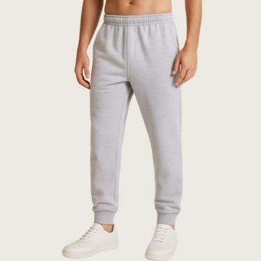 Imagem de Calça Jogger Masculina Moletom com Cós Elástico Conforto e Estilo Casu