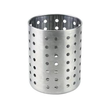 Imagem de Porta Talheres Inox Escorredor Aço Inox Vado Cozinha - Em Casa Tem