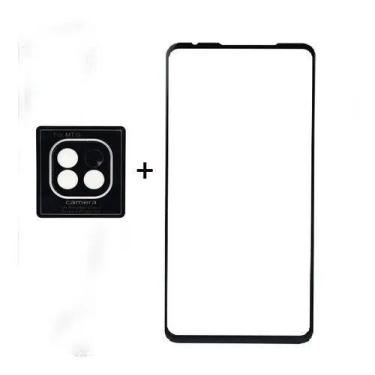 Imagem de Pelicula Vidro 3d + Pelicula Lente Camera Para Moto G9 Power - Univers