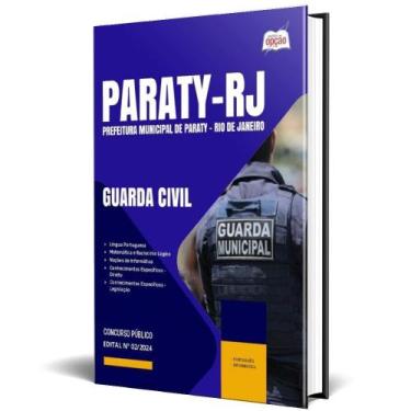 Imagem de Apostila Prefeitura De Paraty Rj 2024 - Guarda Civil - Apostilas Opção