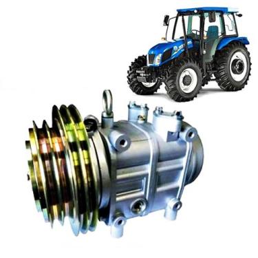 Imagem de Compressor Ar Condicionado Onibus Tm65 - KLASSE AUTO PARTS