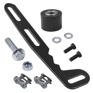 Imagem de HOLATO Rolo ajustador de tensor de corrente com elo mestre para 79cc 196cc 212cc 6,5hp Coleman CT200U CT200U-EX BT200X CT100U Baja DoodleBug db30 Mini Bike GX160 GX200 peças resistentes do motor