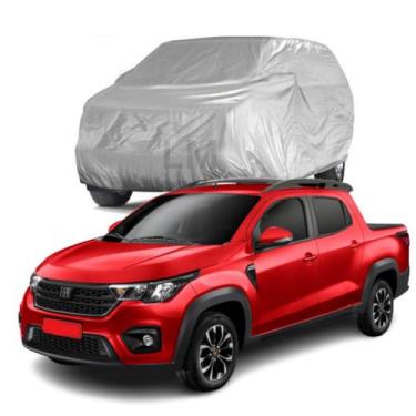 Imagem de Capa Para Carro Fiat Strada Volcano Cabine Dupla Impermeável Com Forro