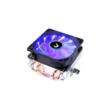 Imagem de Air Cooler Gamer Rise Mode X5, LED Azul, AMD/Intel, 120mm, Preto - RM-ACX-05-BB