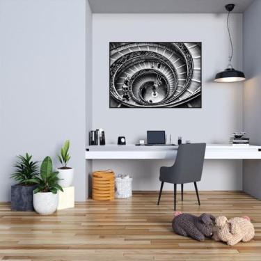 Imagem de Quadro Canvas Escada Espiral 60x90 - LUGGUI ART. FOTOG.