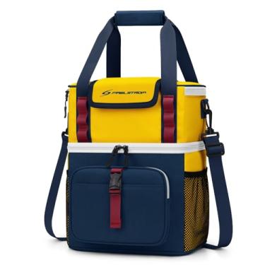 Imagem de Maelstrom Lancheira para mulheres, lancheira masculina com isolamento de 20 L, à prova de vazamento, bolsa térmica macia com tampa flip top de acesso rápido para trabalho, praia, viagens, acampamento