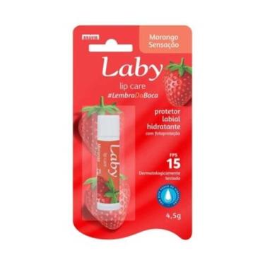Imagem de Protetor Solar Labial Fps15 4,5g Morango Blist - Bravir
