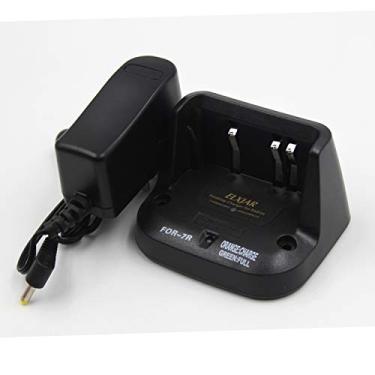 Imagem de (Pacote com 2) Carregador de bateria CD-15A FNB-58 FNB-58Li FNB-80 FNB-80Li compatível com Yaesu Vertex VX-5R VX-5RS VX-6 VX-6R/E VX-7R VX-7RB Standard Horizon HX460 HX460S HX460SB HX460SS HX471
