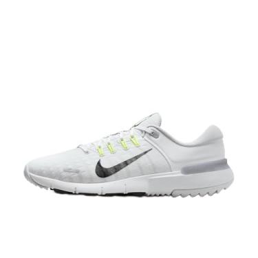 Imagem de Nike Tênis de golfe Free Golf NN (Wide) (FQ7875-101, branco/platina pura/cinza lobo/preto), Branco/platina pura/cinza lobo/preto, 43