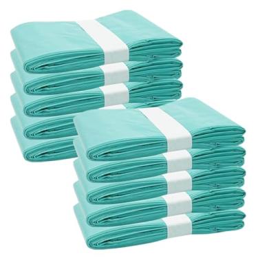 Imagem de Sacos de refil de lixo para gatos compatíveis com balde de areia Campeão de areia, levemente perfumado, verde, 10 unidades