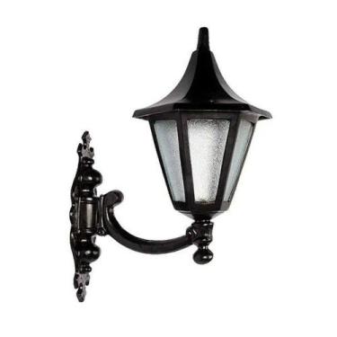 Imagem de Luminária Colonial Verona Mini com Braço em Alumínio 34cm - OUTRAS MAR