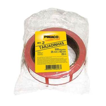 Imagem de Etiqueta p/ preço RT2 20m tarjadinhas Pimaco