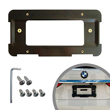 Imagem de SUPORTE DE MONTAGEM DE BASE DE PLACA DE LICENÇA TRASEIRA PARA BMW 1 SÉRIE 2 SÉRIE 3 + 6 parafusos exclusivos e chave inglesa