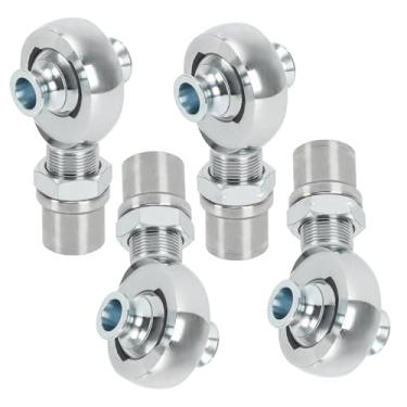 Imagem de 5/8 x 5/8-18 Heim Joint Rod End RH & LH com porcas de atolamento, alargador (3,2 cm-2 conjunto)