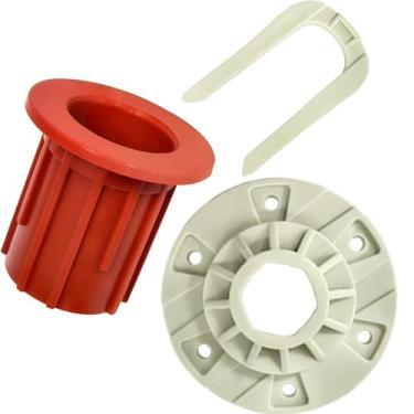 Imagem de W10396887 W10528947 Kit de cubo acionado por cesta de lavadora e bucha de cesta de máquina de lavar 52719 adequada para máquinas de lavar roupa de piscina, May-tag, Ken-more, VMW (W10528947 Kit de