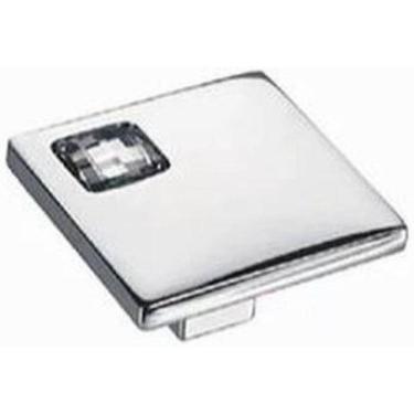 Imagem de Puxador Firenze Swarovski 1 8X8 40Mm Escovado - Gruppa