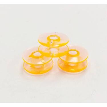 Imagem de Carretilha Plástica Baixa Zig Zag 172336 Laranja - Sun Special