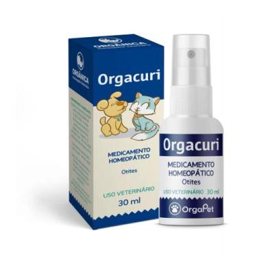 Imagem de Orgapet Orgacuri 30ml Homeopático Oral para Otites e Limpeza Otológica