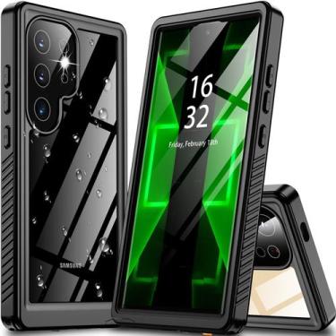 Imagem de Capa impermeável Oterkin para Samsung Galaxy S24 Ultra Black