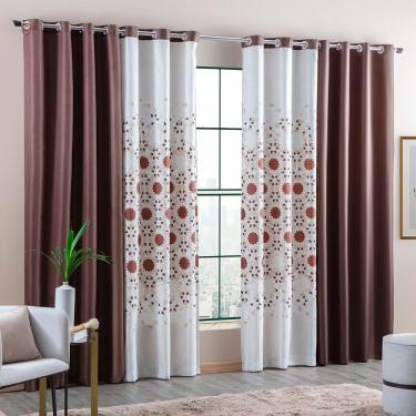 Imagem de Cortina Linha Combinada 300x250cm Tunes Casa D?oro Sultan