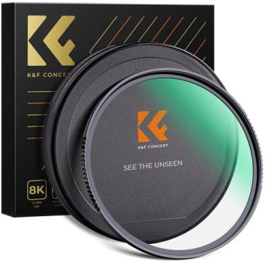 Imagem de Filtro de proteção UV K&F Concept 58mm para lente de câmera