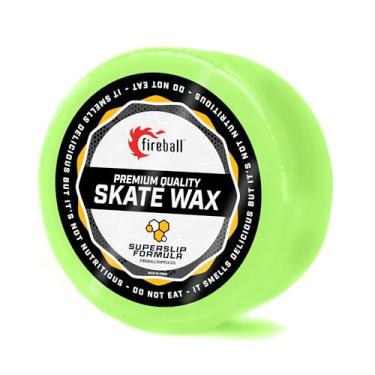 Imagem de Fireball SuperSlip Pro Cera de skate para trilhos - Cera de freio de skate feita nos EUA para scooters agressiva em linha e skates - Fórmula personalizada cera de skate profissional (verde)
